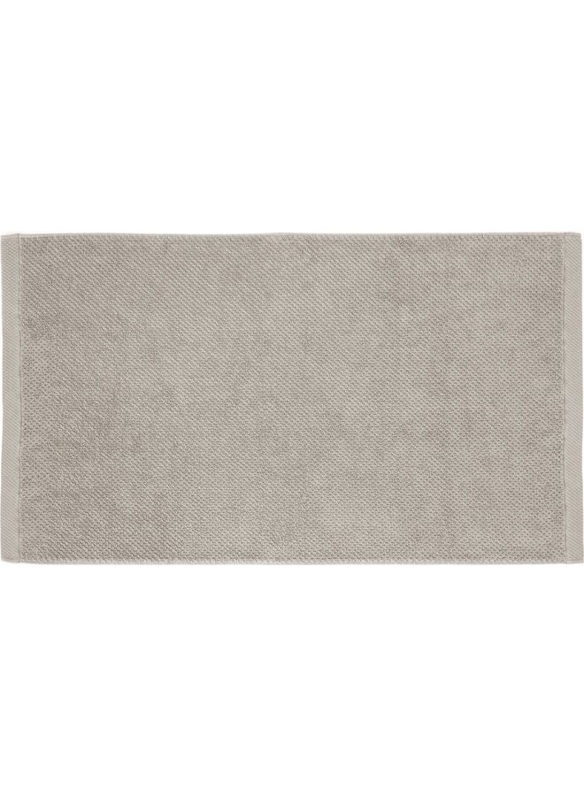 Handdoeken Grant (Set Van 2) Grijs - 60x110 - Badstof Katoen