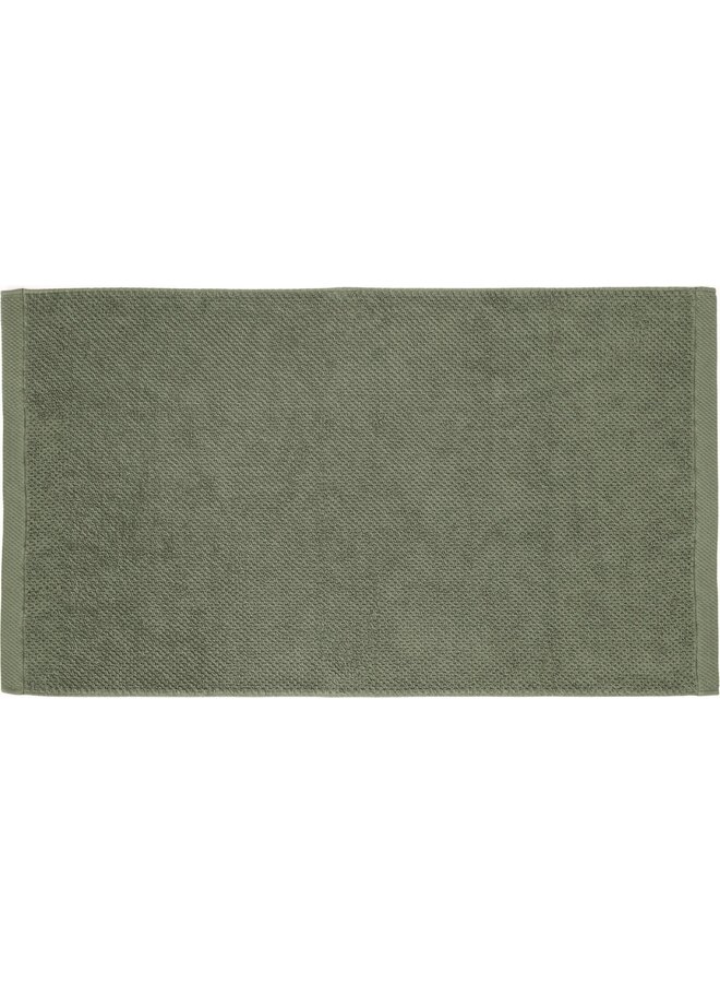 Heckett & Lane Handdoeken Grant (Set Van 2) Groen - 60x110 - Badstof Katoen