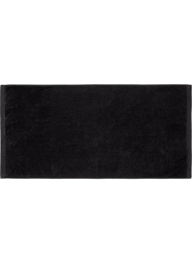 Handdoeken Grant (Set Van 2) Zwart - 70x140 - Badstof Katoen