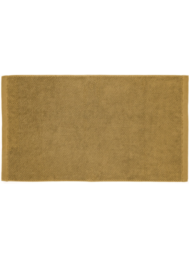 Heckett & Lane Handdoeken Grant (Set Van 2) Oker Geel - 70x140 - Badstof Katoen