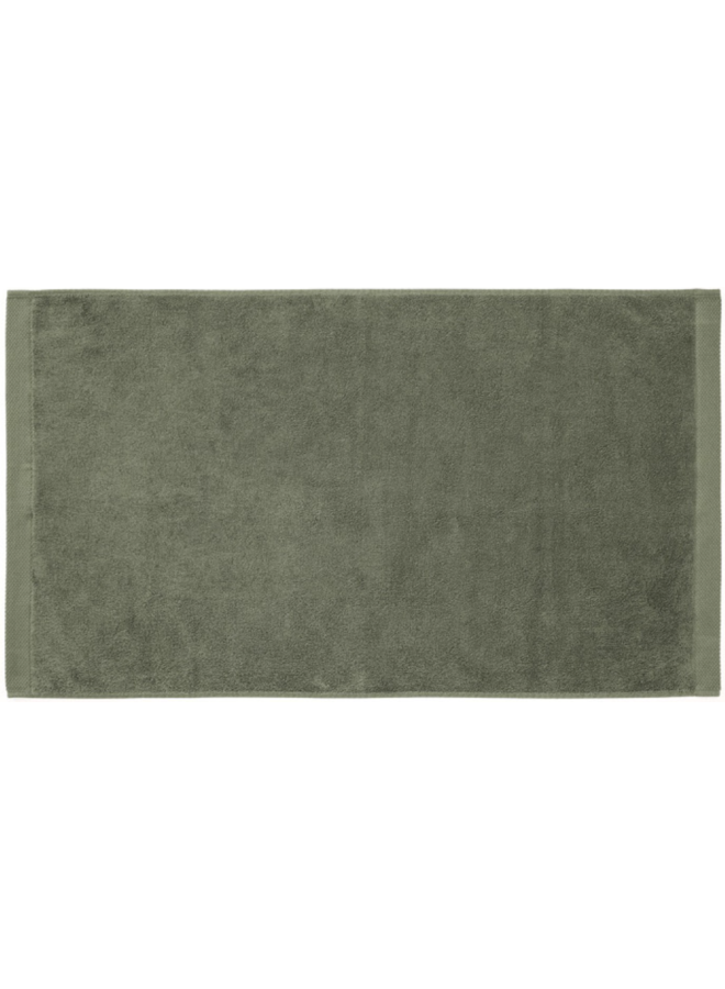 Handdoeken Premium (Set Van 2) Groen - 60x110 - Badstof Katoen