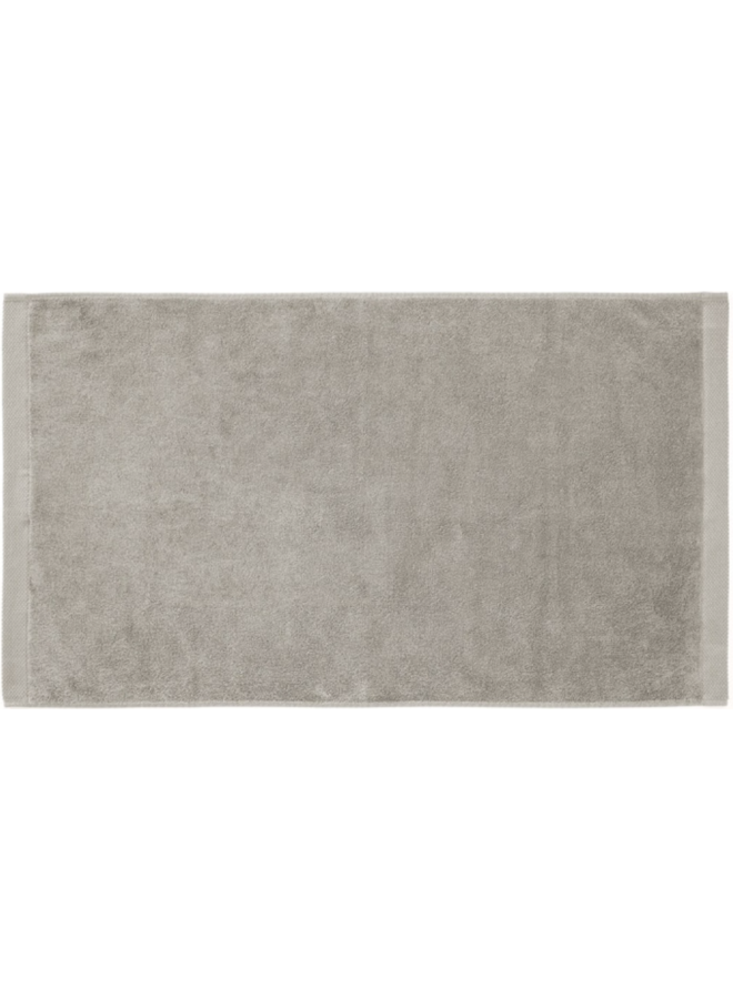 Heckett & Lane Handdoeken Premium (Set Van 2) Grijs - 60x110 - Badstof Katoen
