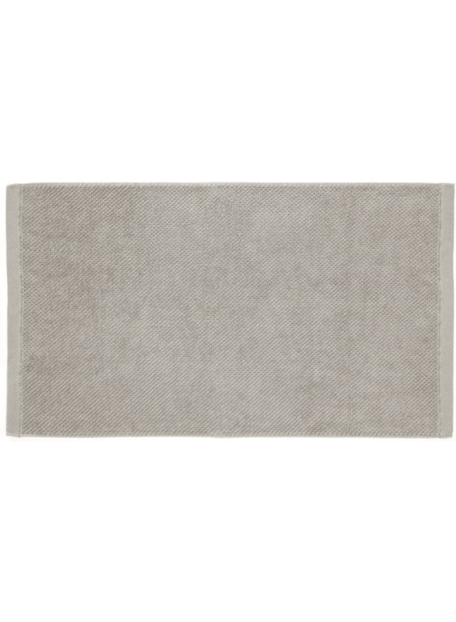 Heckett & Lane Handdoeken Grant (Set Van 2) Grijs - 50x100 - Badstof Katoen