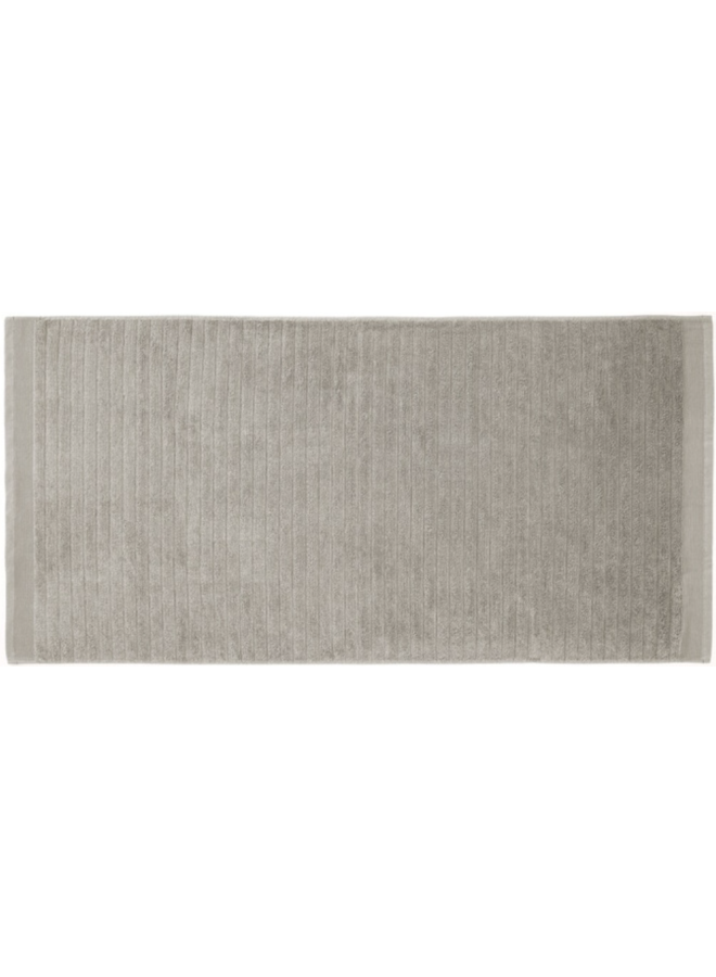 Heckett & Lane Handdoeken Prestige (Set Van 2) Grijs - 60x110 - Badstof Katoen