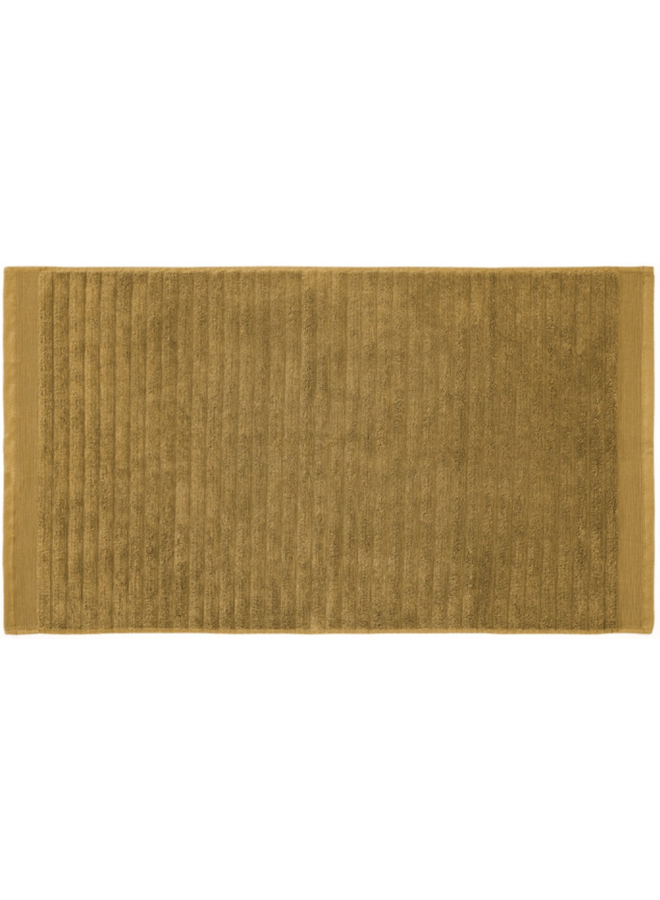 Handdoeken Prestige (Set Van 2) Oker Geel - 60x110 - Badstof Katoen