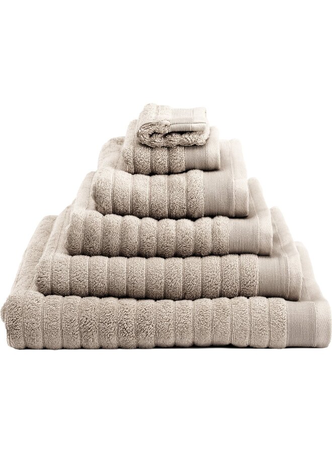 Heckett & Lane Handdoeken Prestige (Set Van 2) Zand - 60x110 - Badstof Katoen