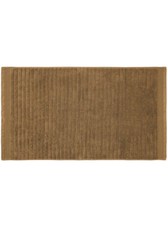 Heckett & Lane Handdoeken Prestige (Set Van 2) Cognac Bruin - 70x140 - Badstof Katoen