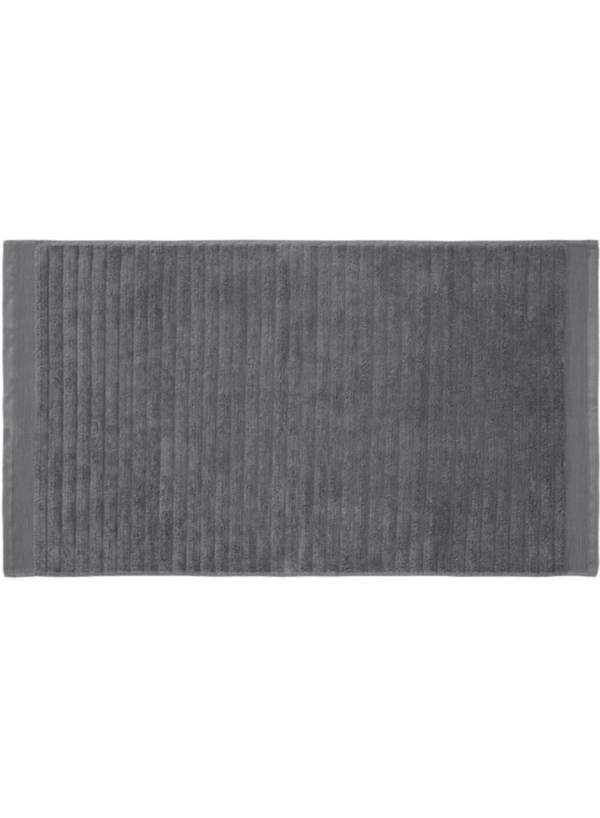 Heckett & Lane Handdoeken Prestige (Set Van 2) Antraciet - 50x100 - Badstof Katoen