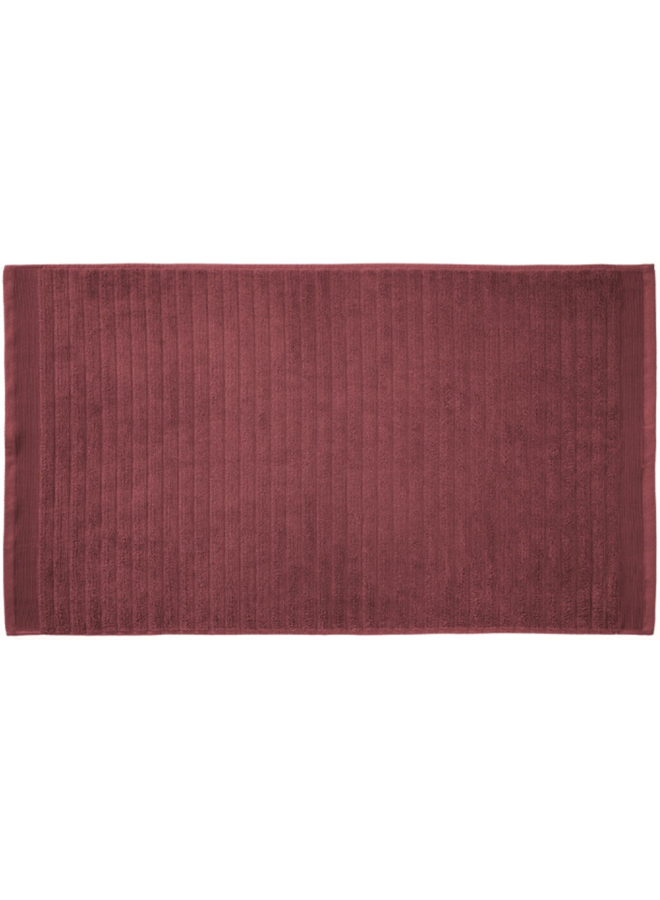 Heckett & Lane Handdoeken Prestige (Set Van 2) Rood - 50x100 - Badstof Katoen