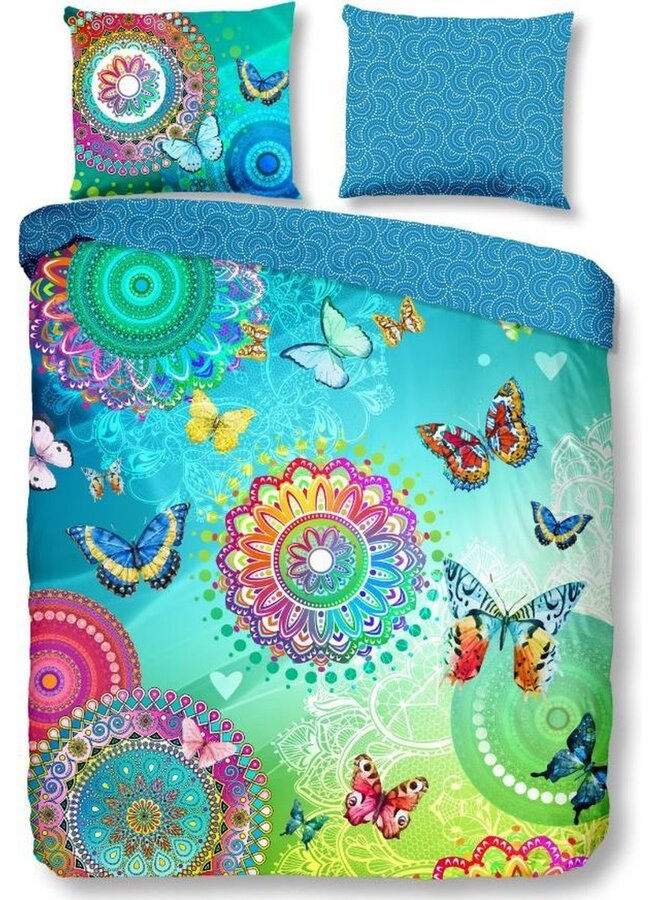 Dekbedovertrek Mystic Multi - Katoensatijn