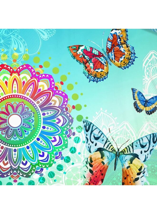 HIP Dekbedovertrek Mystic Multi - Katoensatijn