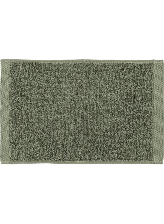 Heckett & Lane Gastendoekjes Premium (Set Van 3) Groen - 30x50 - Badstof Katoen