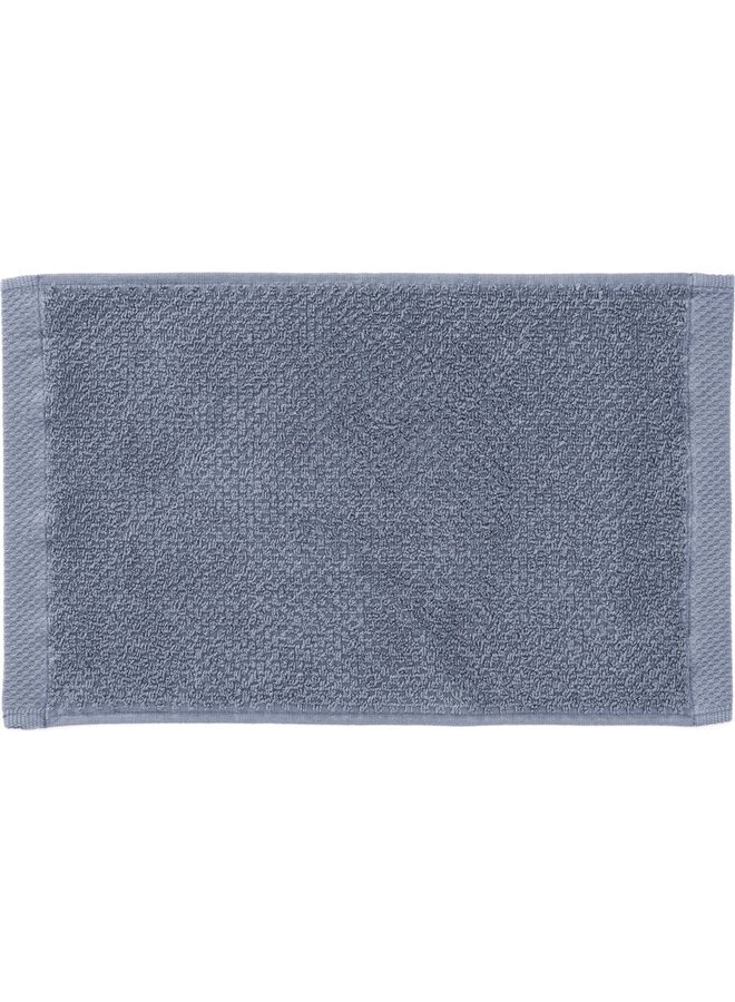 Heckett & Lane Gastendoekjes Grant (Set Van 3) Blauw - 30x50 - Badstof Katoen