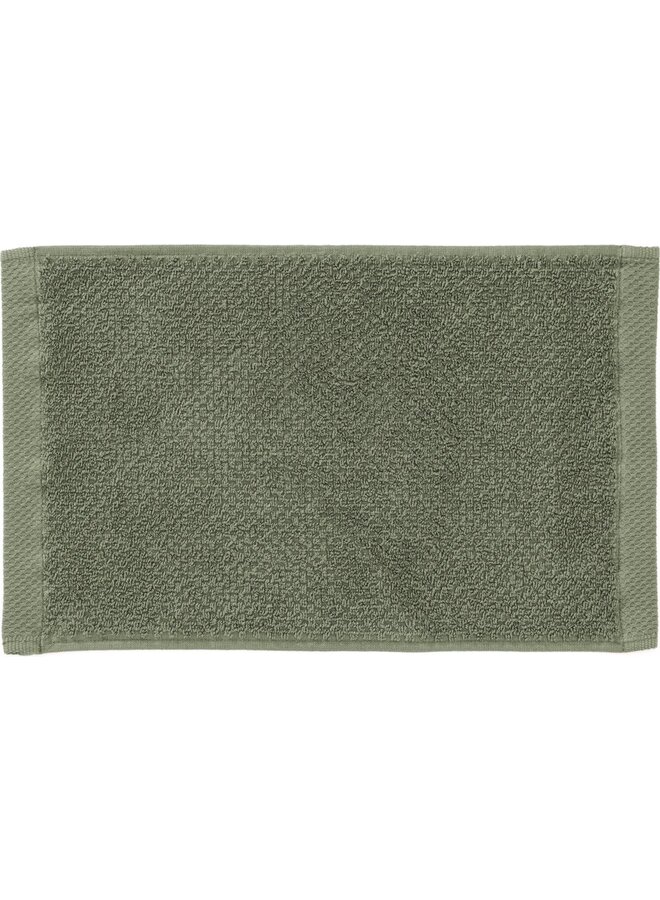 Heckett & Lane Gastendoekjes Grant (Set Van 3) Groen - 30x50 - Badstof Katoen