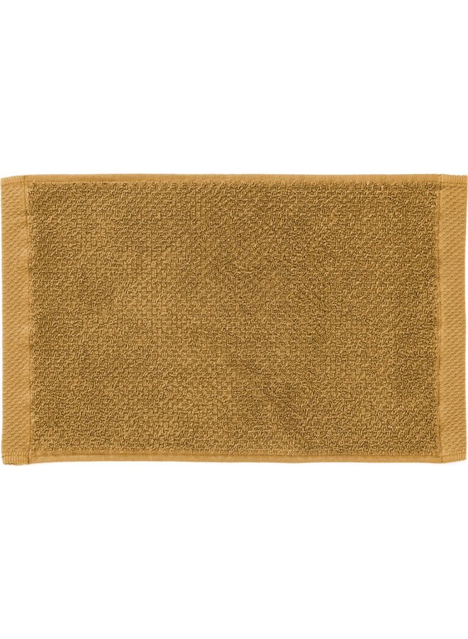 Gastendoekjes Grant (Set Van 3) Oker Geel - 30x50 - Badstof Katoen