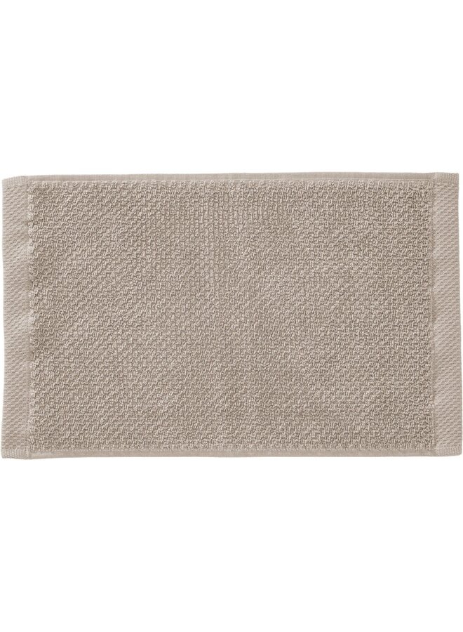 Heckett & Lane Gastendoekjes Grant (Set Van 3) Taupe - 30x50 - Badstof Katoen