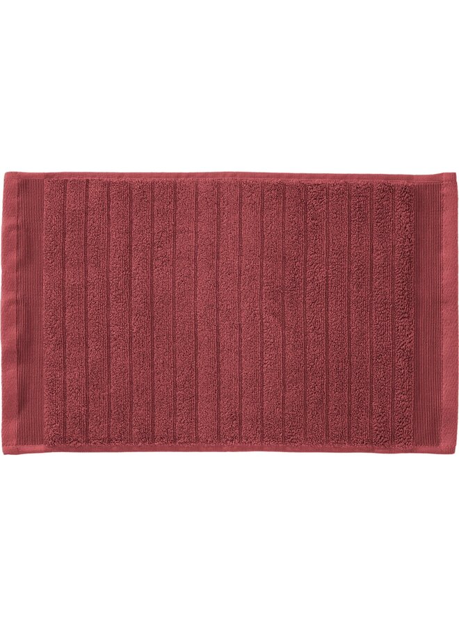 Gastendoekjes Prestige (Set Van 3) Rood - 30x50 - Badstof Katoen