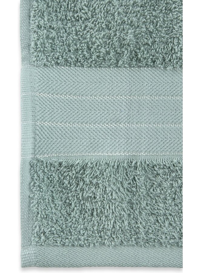 Good Morning Handdoeken (Set Van 2) Licht Groen - 70x140 - Badstof Katoen