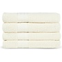 Good Morning Handdoeken (Set Van 4) Creme - 50x100 - Badstof Katoen