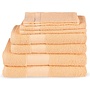 Good Morning Handdoekenset (Set Van 8) Perzik - Badstof Katoen