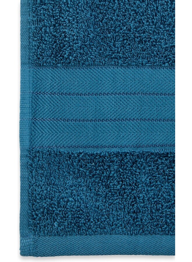 Good Morning Handdoekenset (Set Van 8) Petrol - Badstof Katoen