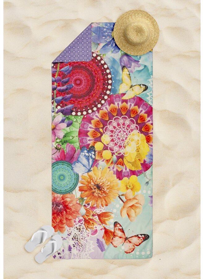 HIP Badlaken/Strandlaken Vitori Multi - 50x100 - Microvezel