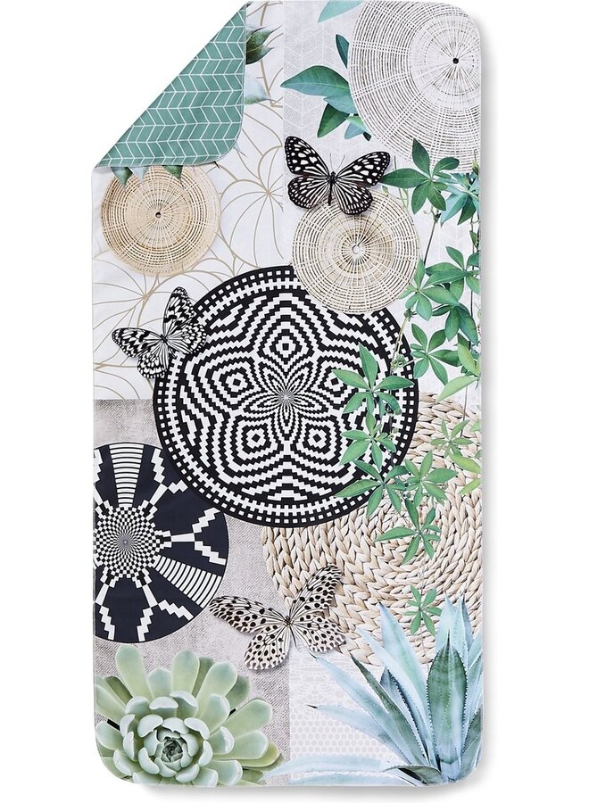 Badlaken/Strandlaken Skylar Multi - 50x100 - Microvezel