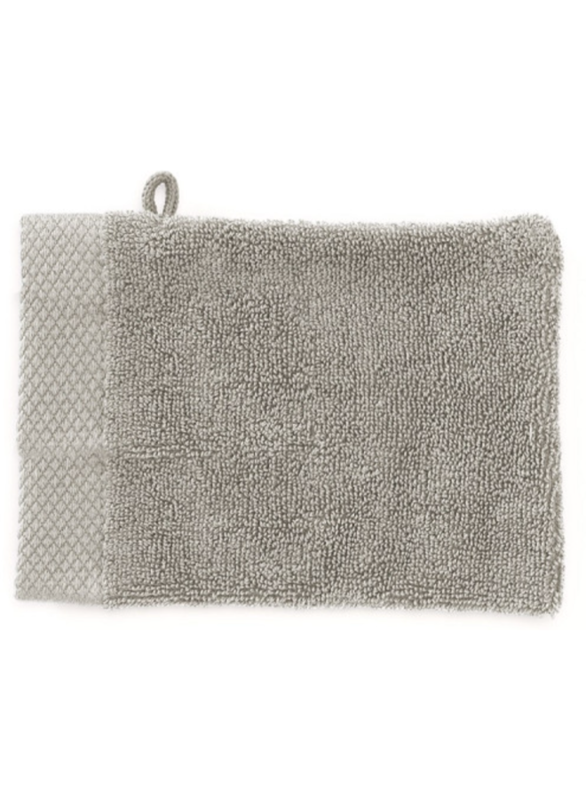 Heckett & Lane Washandjes Premium (Set Van 3) Grijs - 16x21 - Badstof Katoen