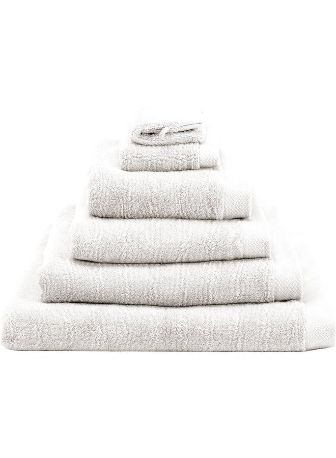 Heckett & Lane Washandjes Premium (Set Van 3) Wit - 16x21 - Badstof Katoen