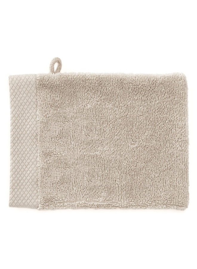 Heckett & Lane Washandjes Premium (Set Van 3) Zand - 16x21 - Badstof Katoen