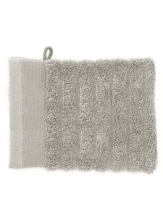 Washandjes Prestige (Set Van 3) Grijs - 16x21 - Badstof Katoen