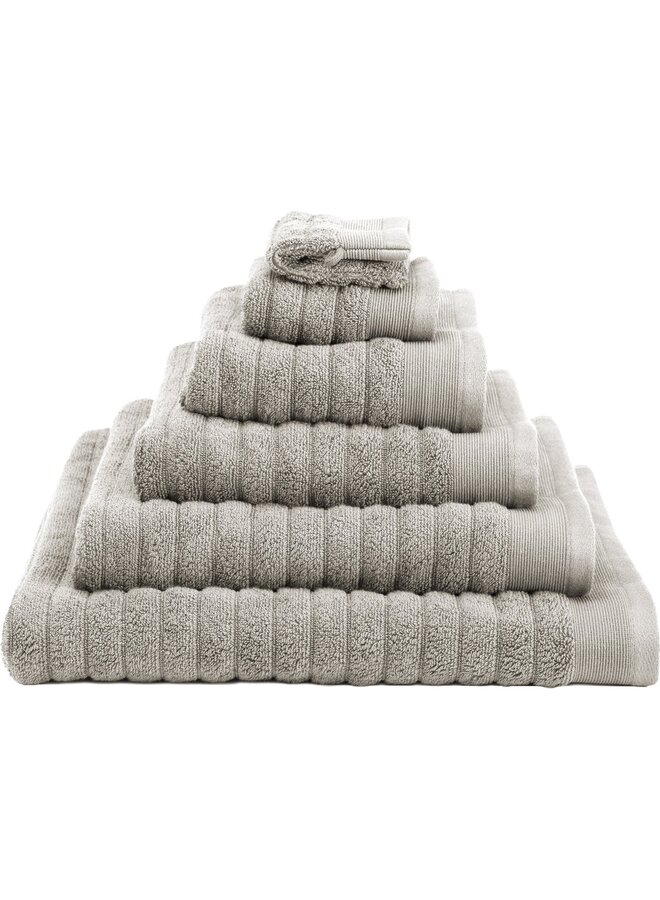 Heckett & Lane Washandjes Prestige (Set Van 3) Grijs - 16x21 - Badstof Katoen