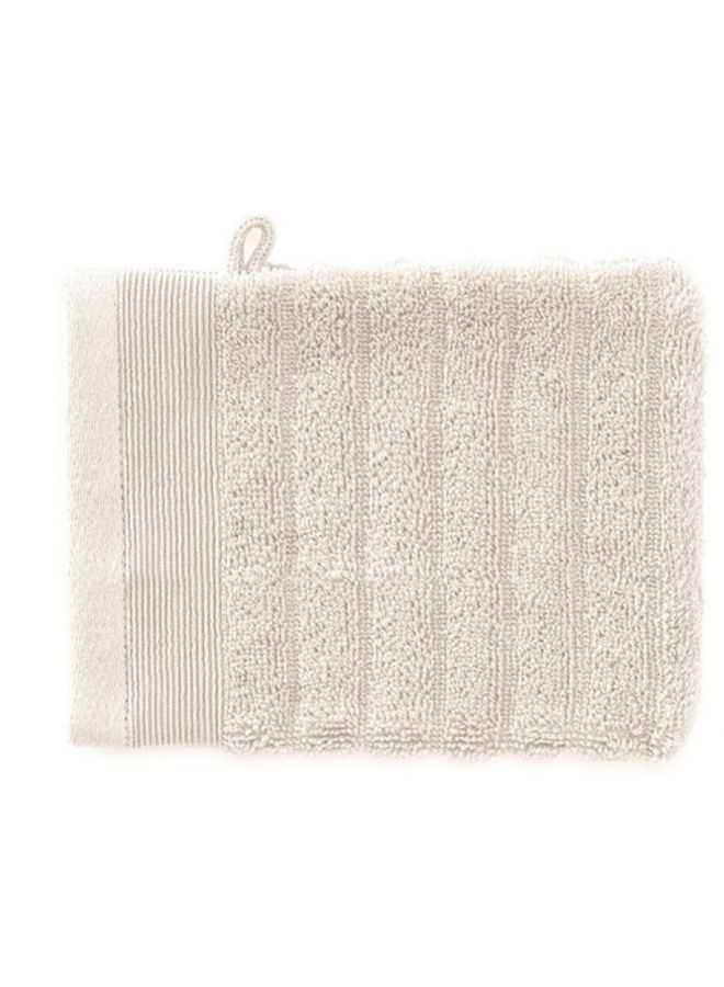 Washandjes Prestige (Set Van 3) Ivoor - 16x21 - Badstof Katoen