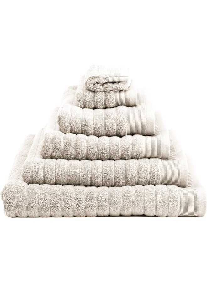 Heckett & Lane Washandjes Prestige (Set Van 3) Ivoor - 16x21 - Badstof Katoen