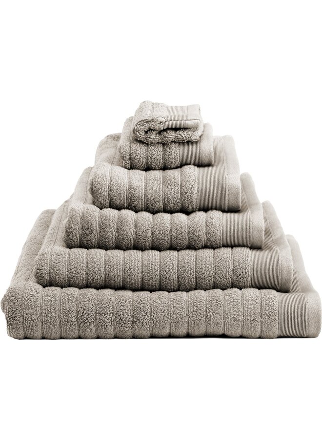 Badtextiel Prestige Taupe  - Badstof Katoen