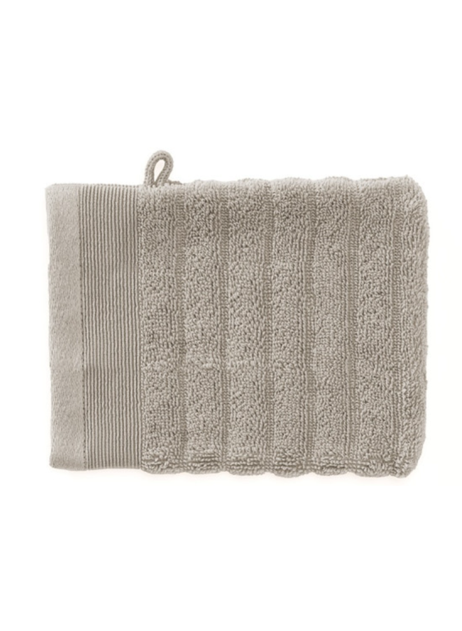 Washandjes Prestige (Set Van 3) Taupe - 16x21 - Badstof Katoen