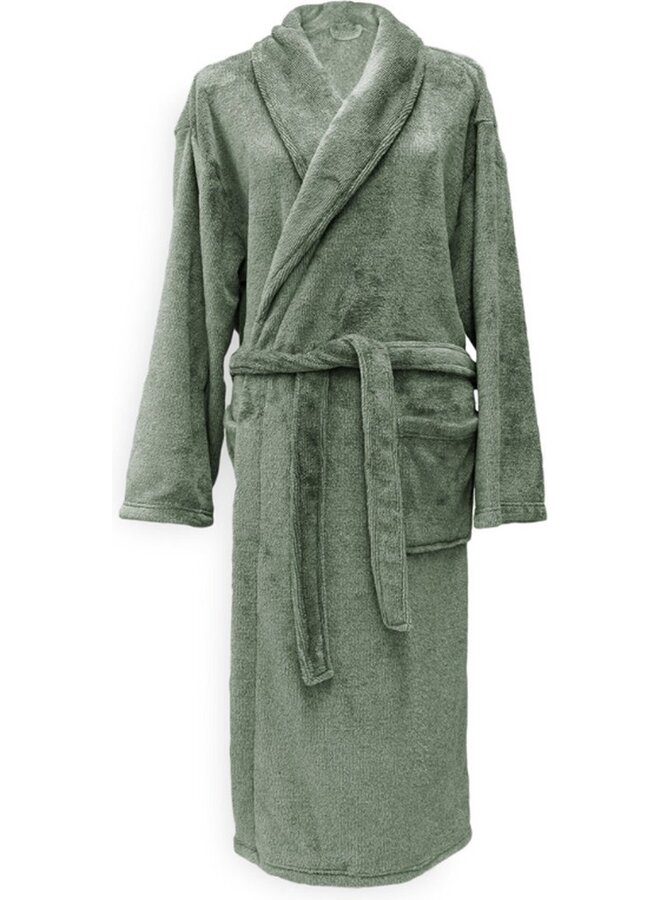 ZO! Home Badjas Cara Groen - Polyester