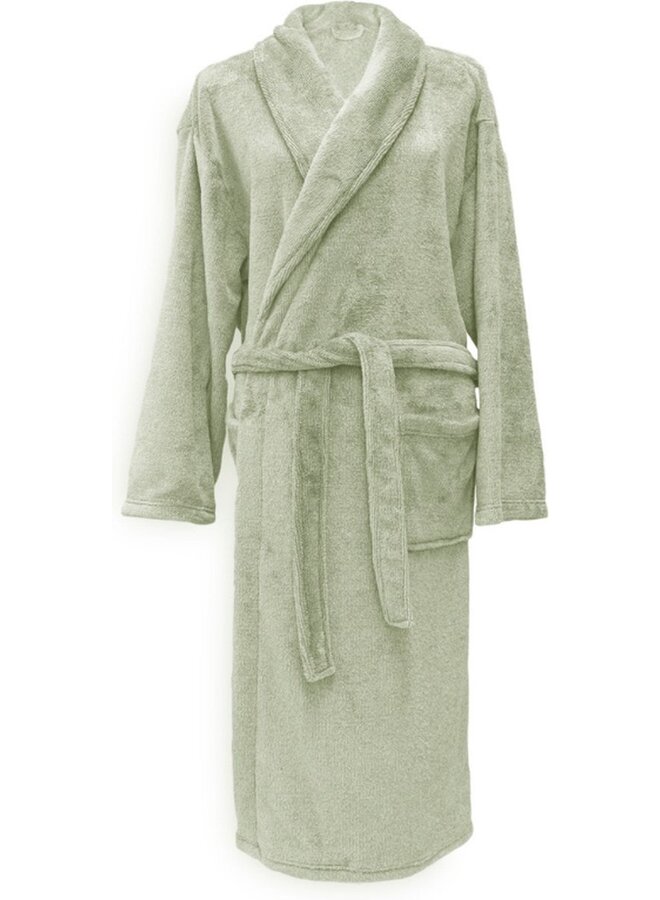 ZO! Home Badjas Cara Licht Groen - Polyester