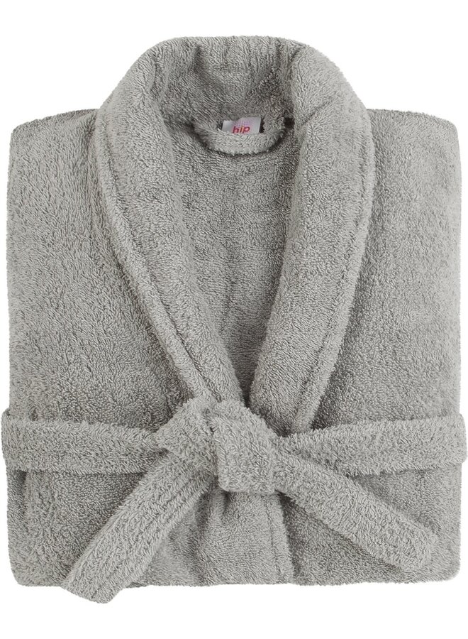 HIP Badjas Zilver - Katoen