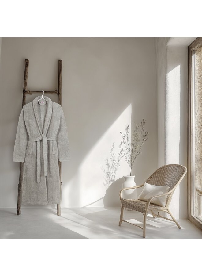 HIP Badjas Zilver - Katoen