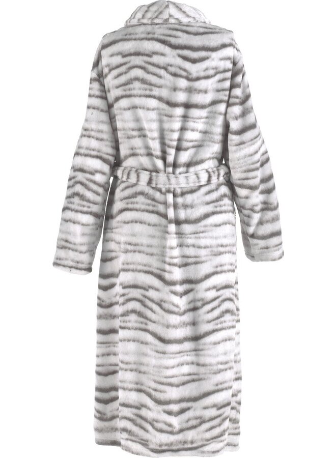 ZO! Home Badjas Siberian White Tijger - Polyester