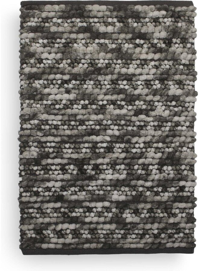 Heckett & Lane Badmat Brenda Antraciet - Katoen/Polyester