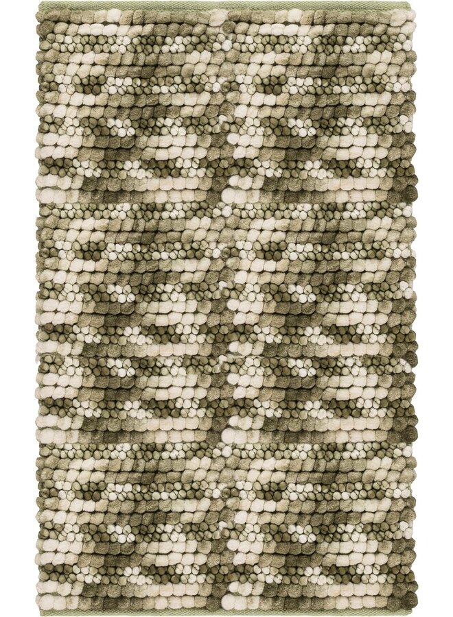 Badmat Brenda Groen - Katoen/Polyester