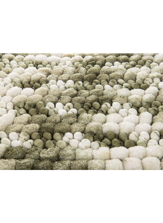 Heckett & Lane Badmat Brenda Groen - Katoen/Polyester