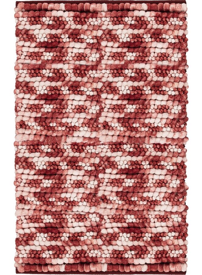 Badmat Brenda Rood - Katoen/Polyester