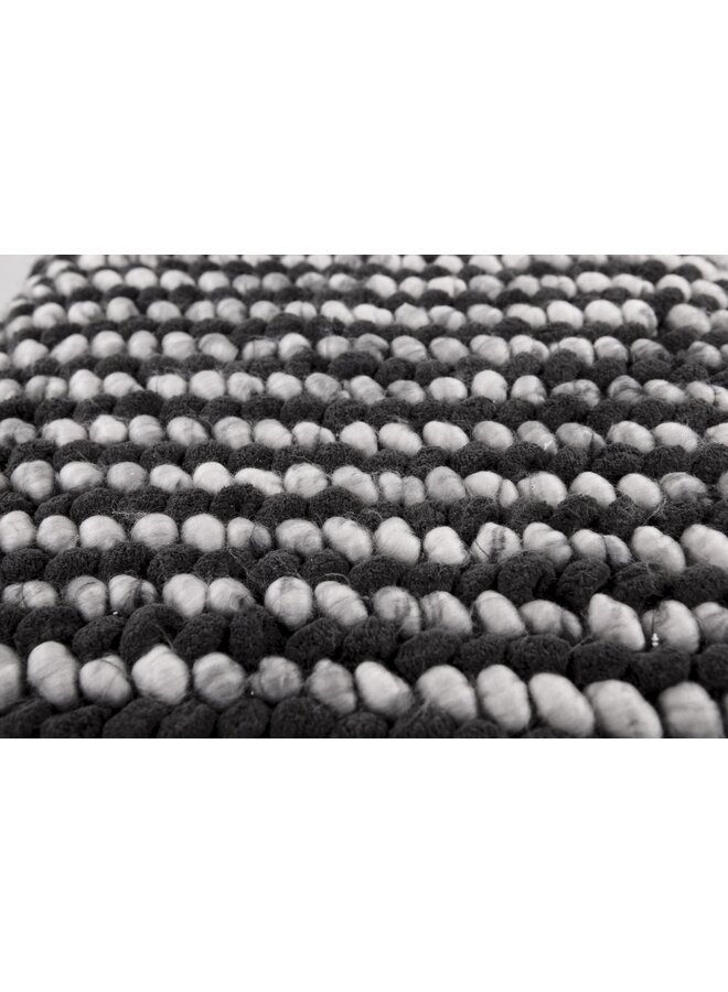 Heckett & Lane Badmat Mylene Antraciet - Katoen/Polyester