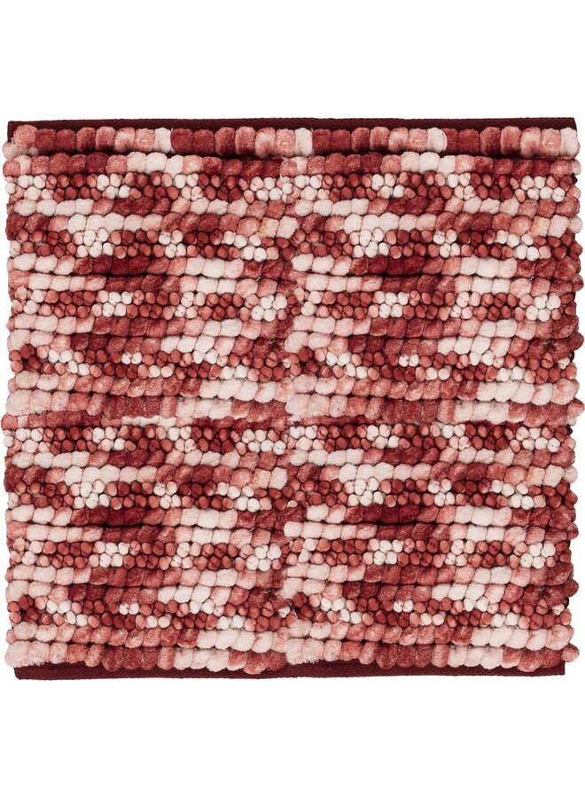 Heckett & Lane Badmat Brenda Rood - Katoen/Polyester