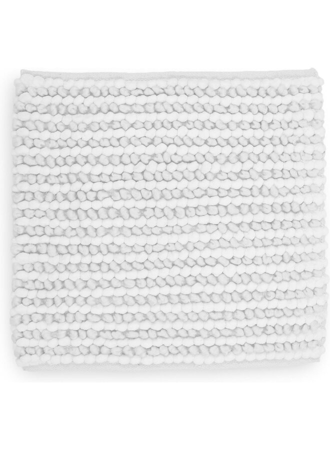 Heckett & Lane Badmat Mylene Wit - Katoen/Polyester