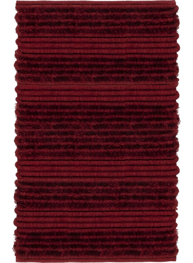 Badmat Solange Rood - Katoen/Polyester