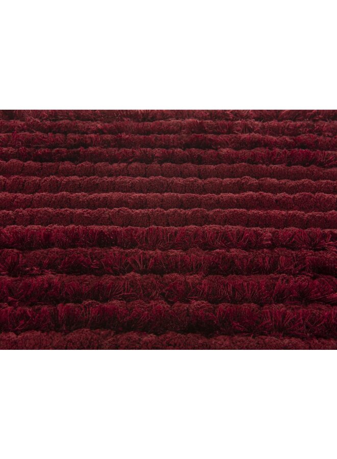 Heckett & Lane Badmat Solange Rood - Katoen/Polyester